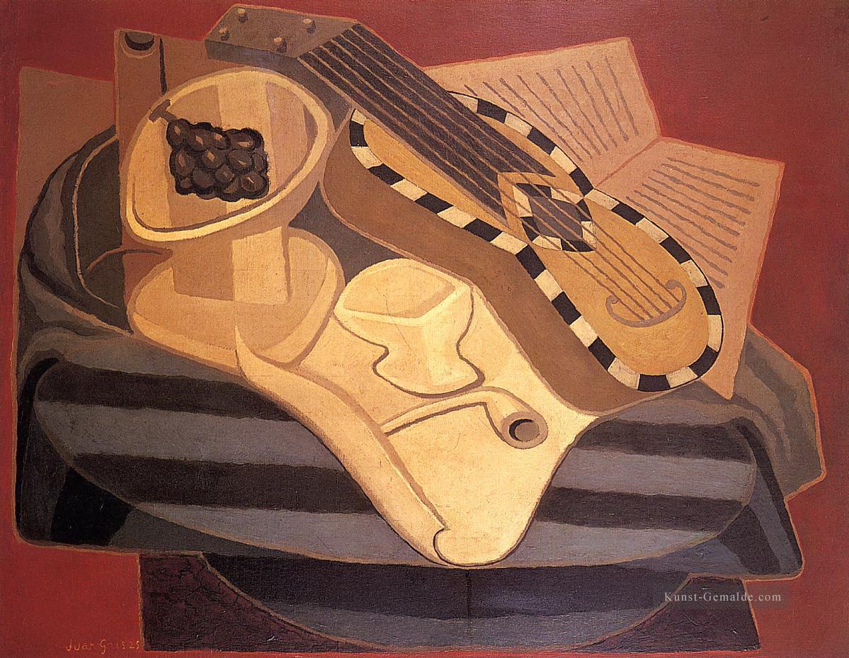 die Gitarre mit Inlay 1925 Juan Gris Ölgemälde